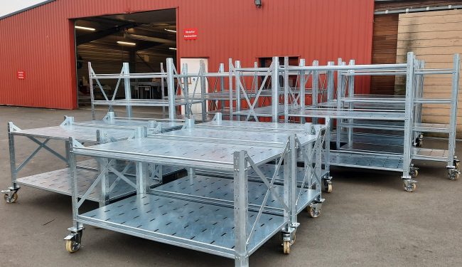 Logistique: chariots spécifiques de manutention - Photo n° 1