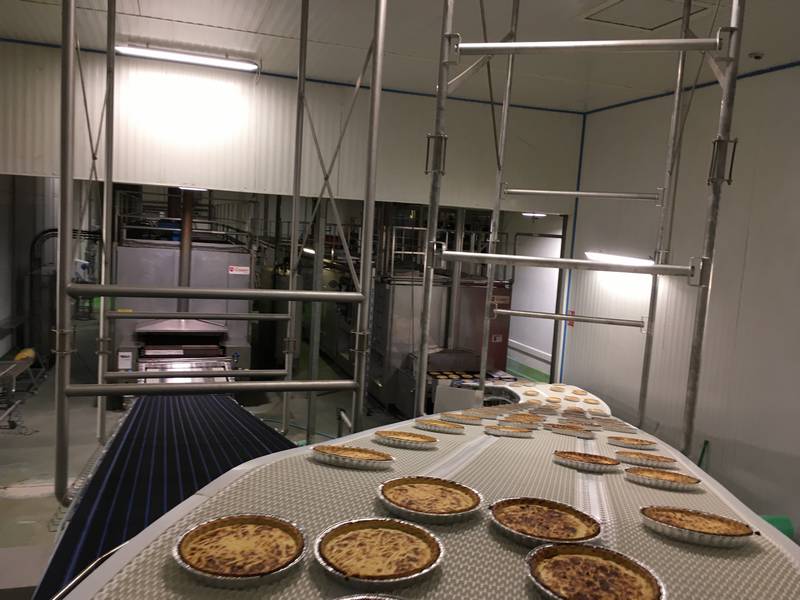 Convoyeur bande modulaire pâtisserie – industrie agroalimentaire - Photo n° 3